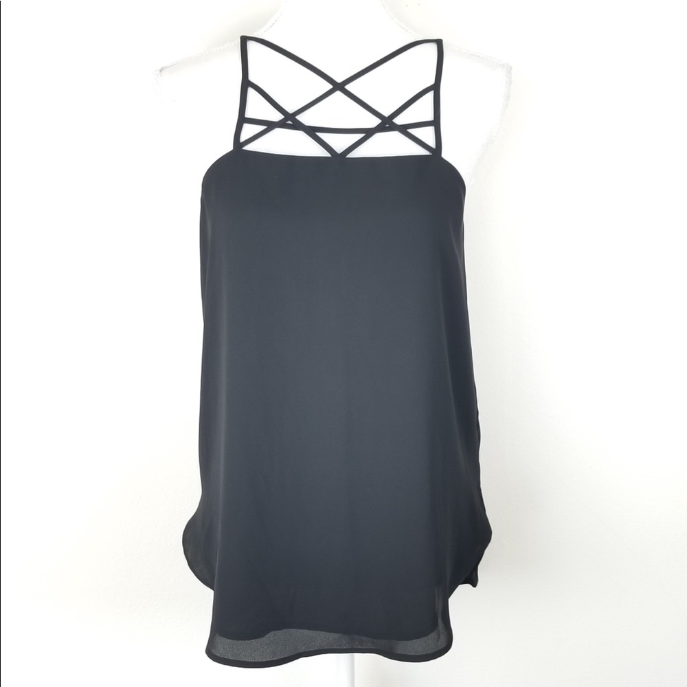 Express Barcelona Cami in black.